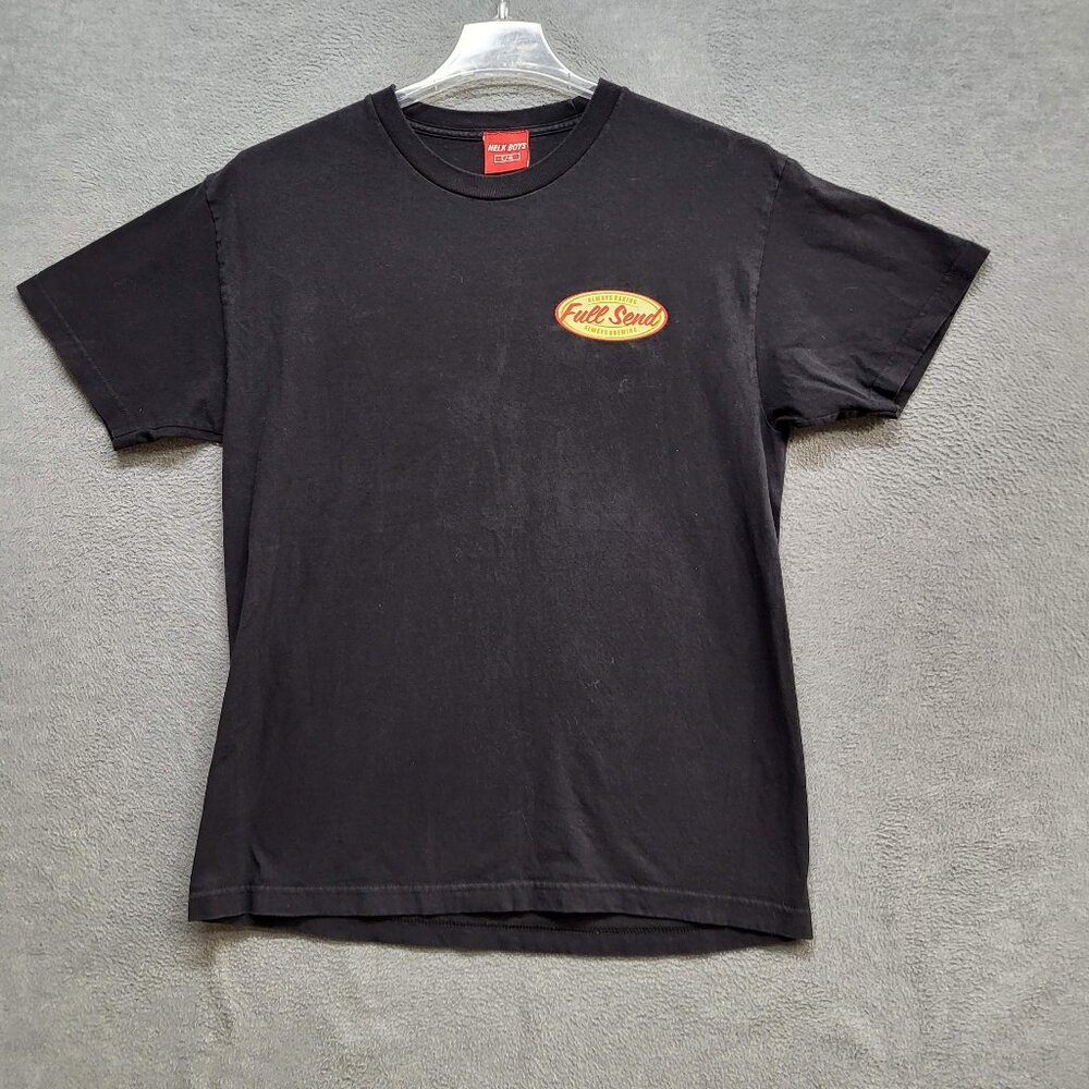 Full Send Men Shirt Large Black Nelk Boys Always Baking Always Brewing‎ Tee